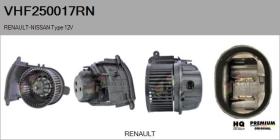 RENAULT NISSAN VHF250017RN - Ventilador habitáculo RENAULT Type 12V