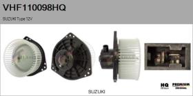 HQ VHF110098HQ - Ventilador habitáculo SUZUKI Type 12V