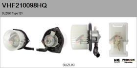 HQ VHF210098HQ - Ventilador habitáculo SUZUKI Type 12V