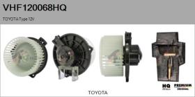 HQ VHF120068HQ - Ventilador habitáculo TOYOTA Type 12V