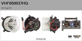 HQ VHF650037HQ - Ventilador habitáculo VAG Type 12V