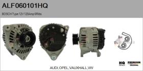 HQ ALF060101HQ - ALTERNADOR  BOSCH TYPE 12V 120AMP PR6