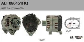 HQ ALF080451HQ - ALTERNADOR  VALEO TYPE 12V 180AMP PR7