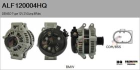 HQ ALF120004HQ - ALTERNADOR  DENSO TYPE 12V 210AMP PFR8