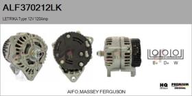 MAHLE ALF370212LK - ALTERNADOR  LETRIKA TYPE 12V 120AMP