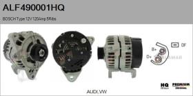 HQ ALF490001HQ - ALTERNADOR  BOSCH TYPE 12V 120AMP PR5