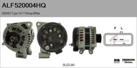 HQ ALF520004HQ - ALTERNADOR  DENSO TYPE 12V 170AMP PR6