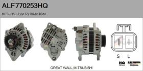 HQ ALF770253HQ - ALTERNADOR  MITSUBISHI TYPE 12V 90AMP PR4