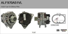 VALEO ALF970A51VL - ALTERNADOR  VALEO TYPE 12V