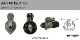 HQ ARF001201HQ - MOTOR DE ARRANQUE BOSCH TYPE 12V 2,20KW 10T CW