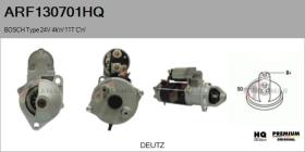 HQ ARF130701HQ - MOTOR DE ARRANQUE BOSCH TYPE 24V 4KW 11T CW