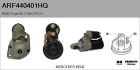 HQ ARF440401HQ - MOTOR DE ARRANQUE BOSCH TYPE 12V 1,10KW 10T CW