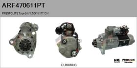 PRESTOLITE ARF470611PT - MOTOR DE ARRANQUE PRESTOLITE TYPE 24V 7,50KW 11T CW
