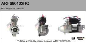 HQ ARF680102HQ - MOTOR DE ARRANQUE HITACHI TYPE 12V 1,40KW 13T