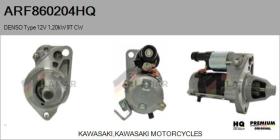 HQ ARF860204HQ - MOTOR DE ARRANQUE DENSO TYPE 12V