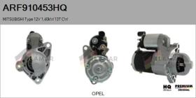 HQ ARF910453HQ - MOTOR DE ARRANQUE MITSUBISHI TYPE 12V 1,40KW 13T CW