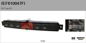 FIAT IEF610047FI - INTERRUPTOR INTERMITENTE DE AVISO   FIAT TYPE 12V