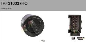 HQ IPF310037HQ - INTERRUPTOR LUZ PRINCIPAL VAG TYPE 12V