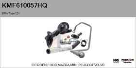 HQ KMF610057HQ - JUEGO MONTAJE TURBOCOMPRESOR BMW TYPE 12V