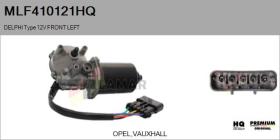 HQ MLF410121HQ - MOTOR LIMPIAPARABRISAS DELPHI TYPE 12V FRONT LEFT/RIGHT