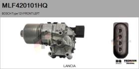 HQ MLF420101HQ - MOTOR LIMPIAPARABRISAS BOSCH TYPE 12V FRONT LEFT