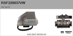 VW RSF220037VW - RESISTENCIA VENTILADOR HABITáCULO VAG TYPE 12V