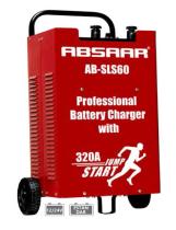 ABSAAR 70636045 - CARGADOR BATERIA PROFESIONAL 60A 12/24V CON ARRANQUE 320A