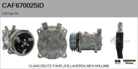 INDUSTRIAL CAF670025ID - COMPRESOR AIRE ACONDICIONADO