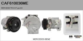 MERCEDES TRUCKS CAF610036ME - COMPRESOR AIRE ACONDICIONADO