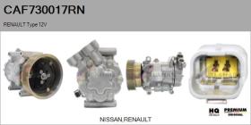 RENAULT NISSAN CAF730017RN - COMPRESOR AIRE ACONDICIONADO