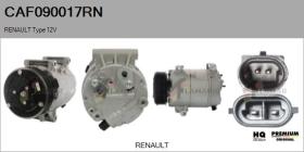 RENAULT NISSAN CAF090017RN - COMPRESOR AIRE ACONDICIONADO