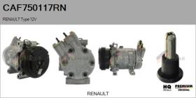 RENAULT NISSAN CAF750117RN - COMPRESOR AIRE ACONDICIONADO