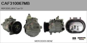 MERCEDES BENZ CAF310067MB - COMPRESOR AIRE ACONDICIONADO