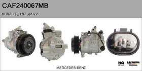 MERCEDES BENZ CAF240067MB - COMPRESOR AIRE ACONDICIONADO