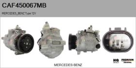 MERCEDES BENZ CAF450067MB - COMPRESOR AIRE ACONDICIONADO