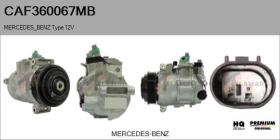 MERCEDES BENZ CAF360067MB - COMPRESOR AIRE ACONDICIONADO