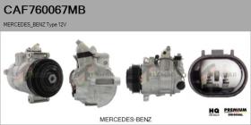 MERCEDES BENZ CAF760067MB - COMPRESOR AIRE ACONDICIONADO