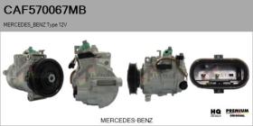 MERCEDES BENZ CAF570067MB - COMPRESOR AIRE ACONDICIONADO