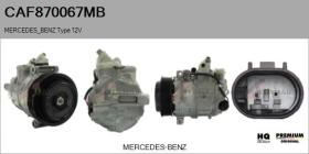 MERCEDES BENZ CAF870067MB - COMPRESOR AIRE ACONDICIONADO