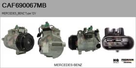 MERCEDES BENZ CAF690067MB - COMPRESOR AIRE ACONDICIONADO