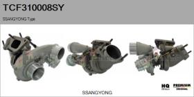 SSANGYONG TCF310008SY - TURBOCOMPRESOR