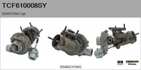 SSANGYONG TCF610008SY - TURBOCOMPRESOR