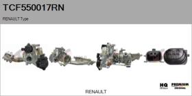 RENAULT NISSAN TCF550017RN - TURBOCOMPRESOR