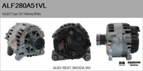 VALEO ALF280A51VL - ALTERNADOR