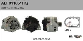 HQ ALF011051HQ - ALTERNADOR