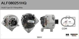 HQ ALF080251HQ - ALTERNADOR