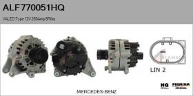 HQ ALF770051HQ - ALTERNADOR