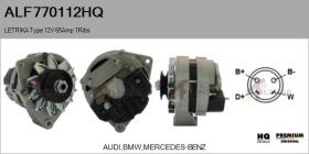 HQ ALF770112HQ - ALTERNADOR