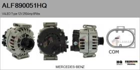 HQ ALF890051HQ - ALTERNADOR