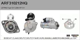 HQ ARF310212HQ - MOTOR DE ARRANQUE